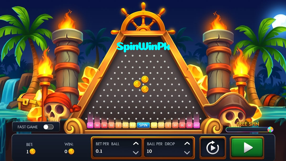SpinWinPk casino presented on mobile device in Pakistan with slots and live games
